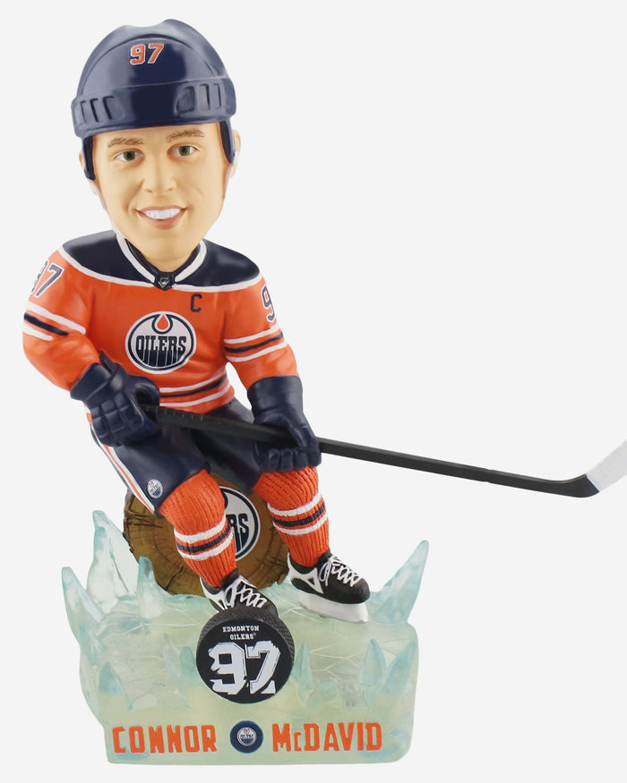 Connor McDavid Edmonton Oilers Tundra Series Bobblehead FOCO - FOCO.com