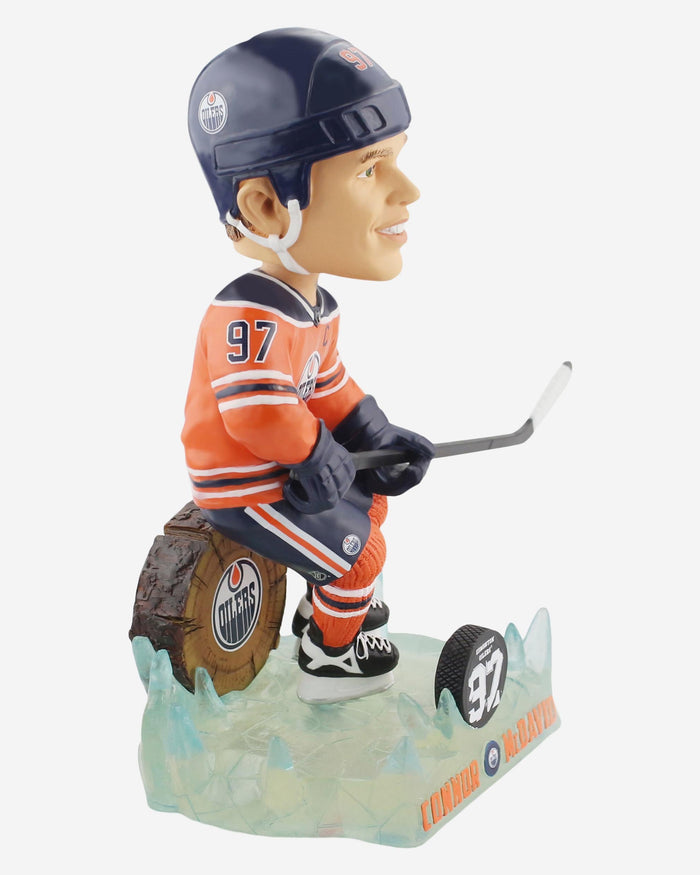 Connor McDavid Edmonton Oilers Tundra Series Bobblehead FOCO - FOCO.com