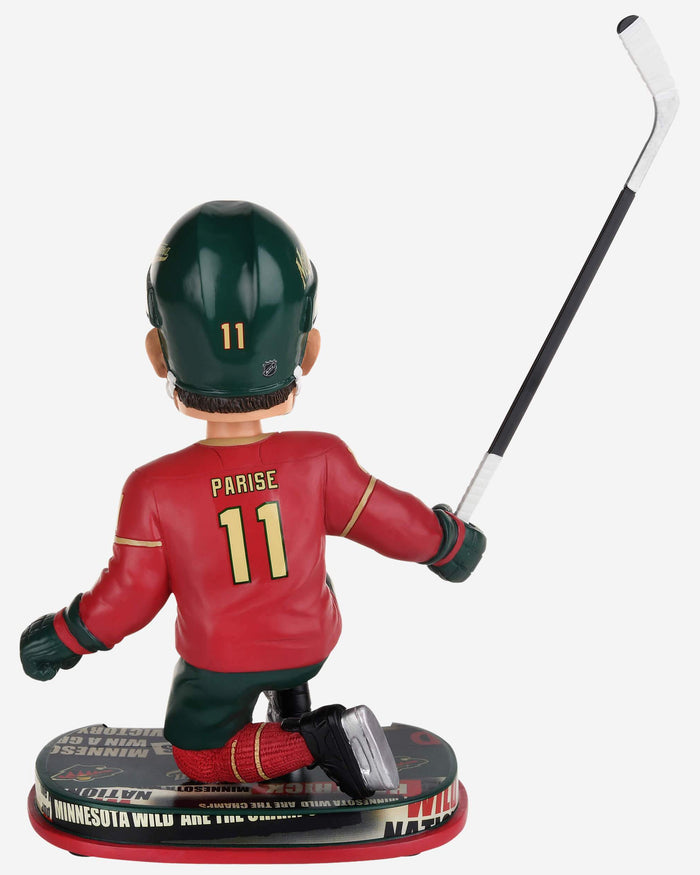 Zach Parise Minnesota Wild Headline Bobblehead FOCO - FOCO.com