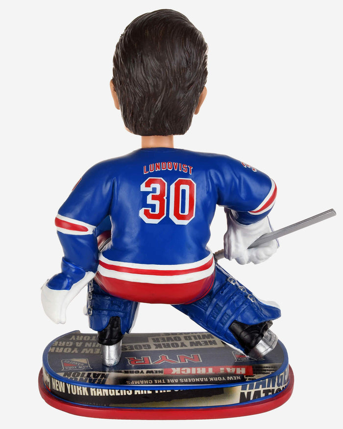 Henrik Lundqvist New York Rangers Headline Bobblehead FOCO - FOCO.com