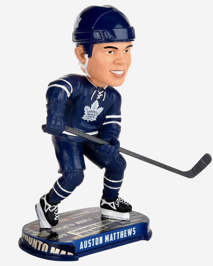 Auston Matthews Toronto Maple Leafs Headline Bobblehead FOCO - FOCO.com