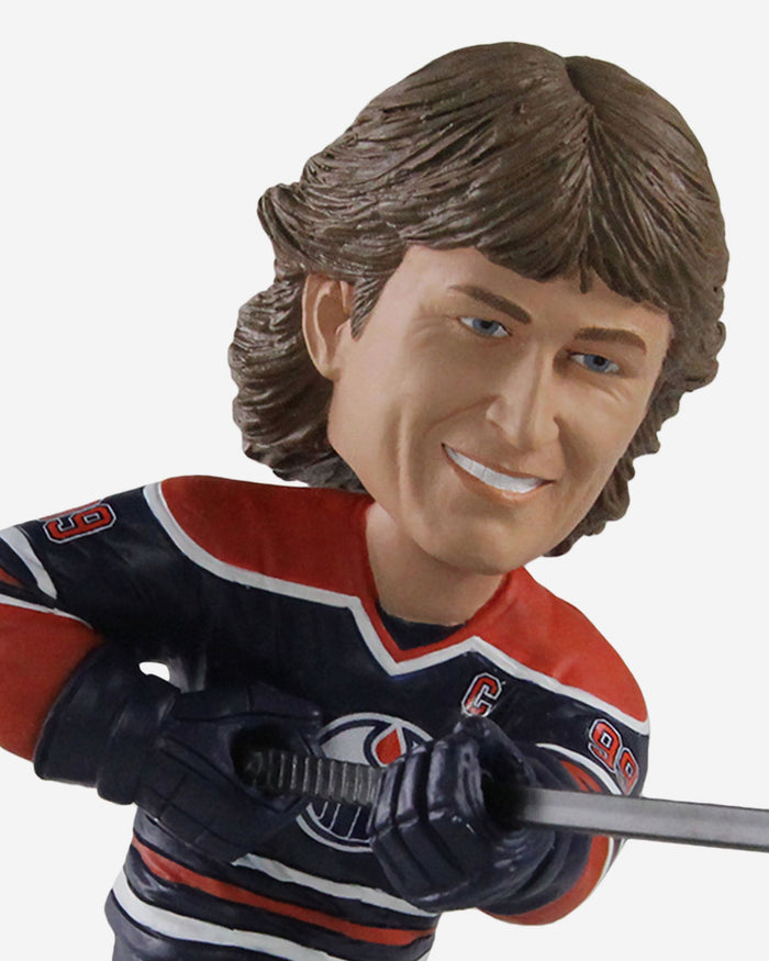 Wayne Gretzky Edmonton Oilers Legacy Bobblehead FOCO - FOCO.com