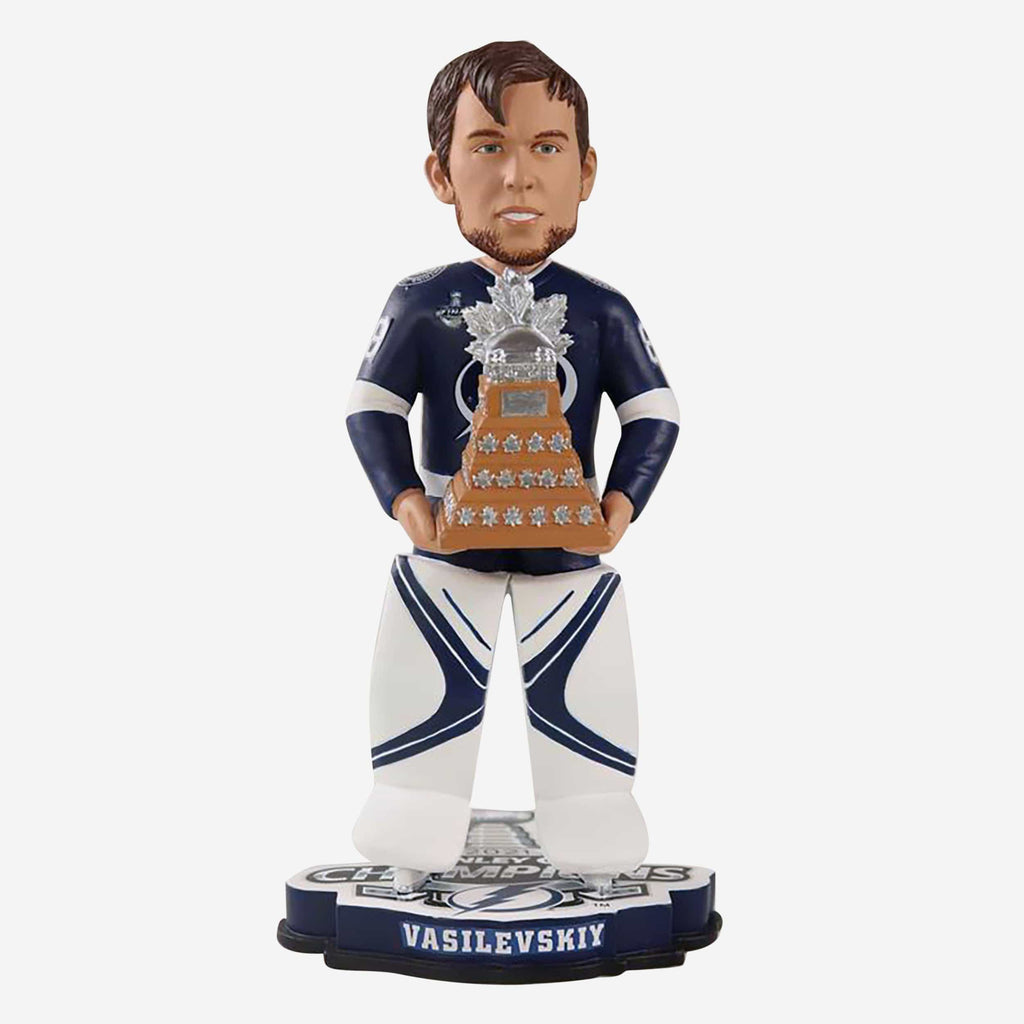 Andrei Vasilevskiy Tampa Bay Lightning 2021 Stanley Cup Champions MVP Bobblehead FOCO - FOCO.com