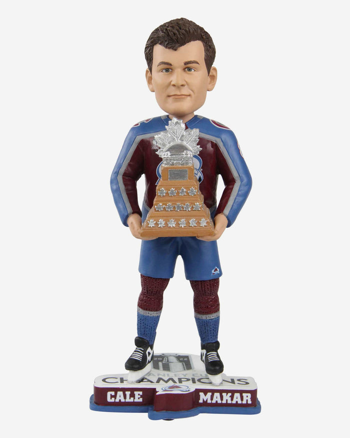 Cale Makar Colorado Avalanche 2022 Stanley Cup Champions MVP Bobblehead FOCO - FOCO.com