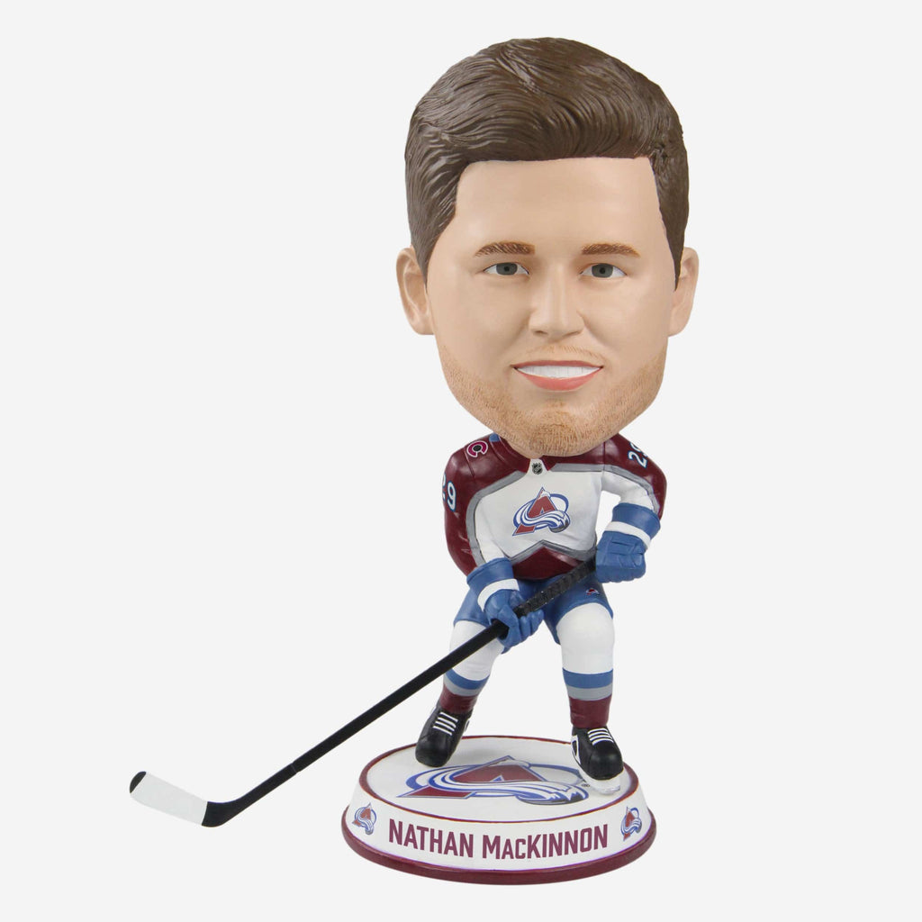 Nathan MacKinnon Colorado Avalanche Away Jersey Variant Bighead Bobblehead FOCO - FOCO.com