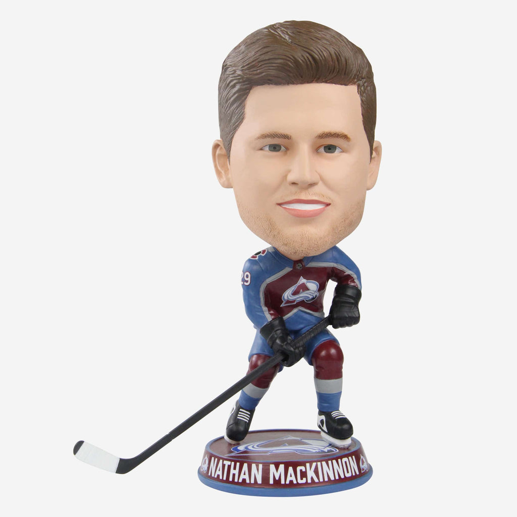 Nathan MacKinnon Colorado Avalanche Bighead Bobblehead FOCO - FOCO.com