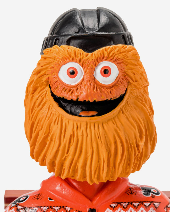 Gritty Philadelphia Flyers Holiday Mascot Bobblehead FOCO - FOCO.com