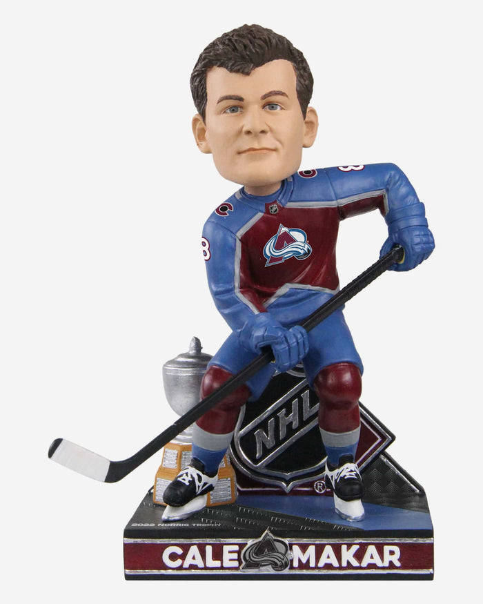 Cale Makar Colorado Avalanche 2022 Norris Trophy Award Bobblehead FOCO - FOCO.com