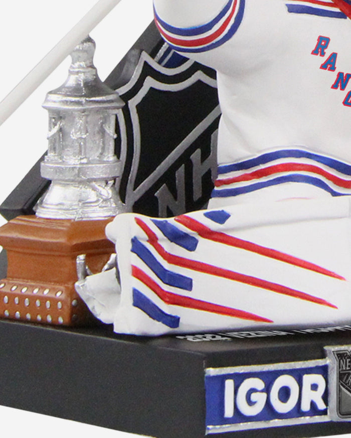 Igor Shesterkin New York Rangers 2022 Vezina Trophy Award Bobblehead FOCO - FOCO.com