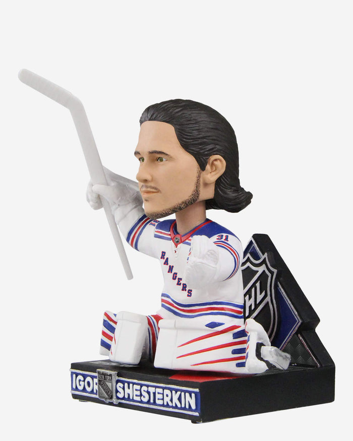 Igor Shesterkin New York Rangers 2022 Vezina Trophy Award Bobblehead FOCO - FOCO.com