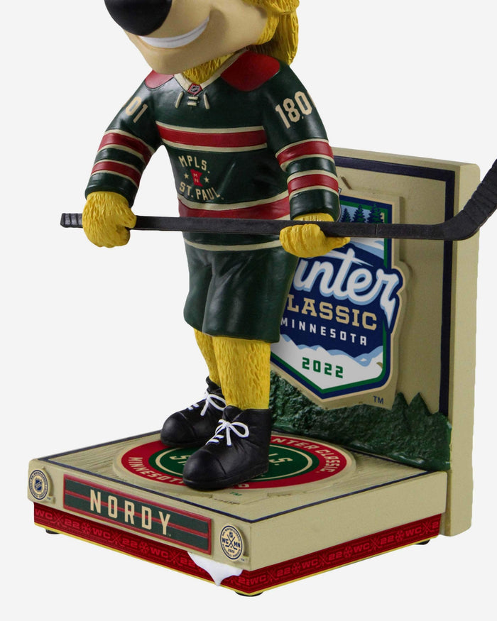 Nordy Minnesota Wild Mascot 2022 Winter Classic Bobblehead FOCO - FOCO.com