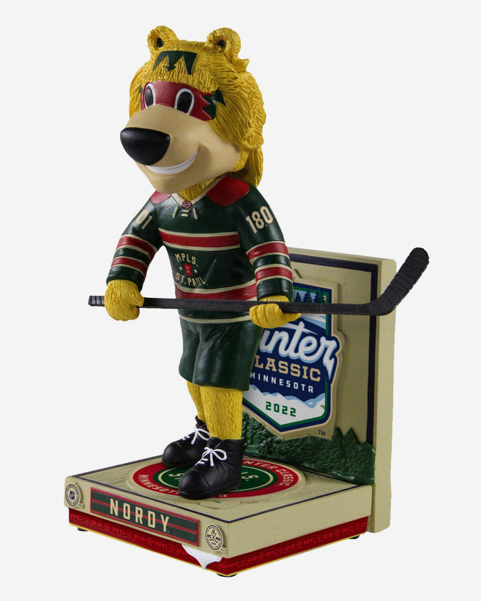 Nordy Minnesota Wild Mascot 2022 Winter Classic Bobblehead FOCO - FOCO.com