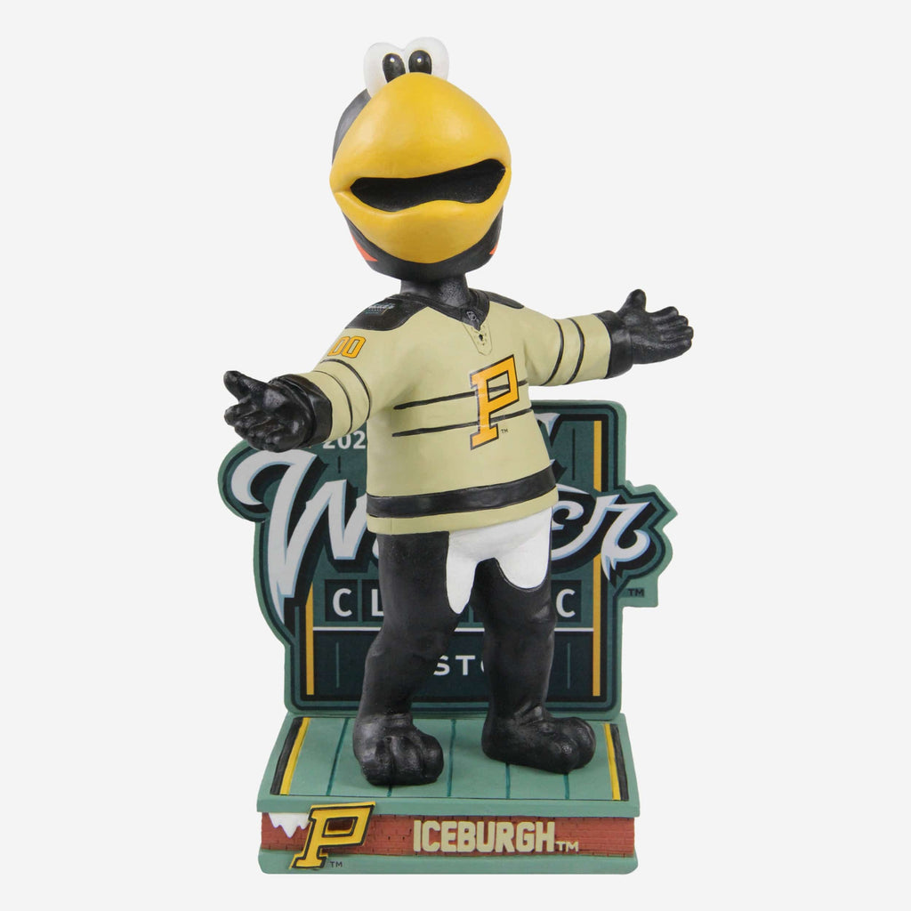 Iceburgh Pittsburgh Penguins 2023 Winter Classic Mascot Bobblehead FOCO - FOCO.com