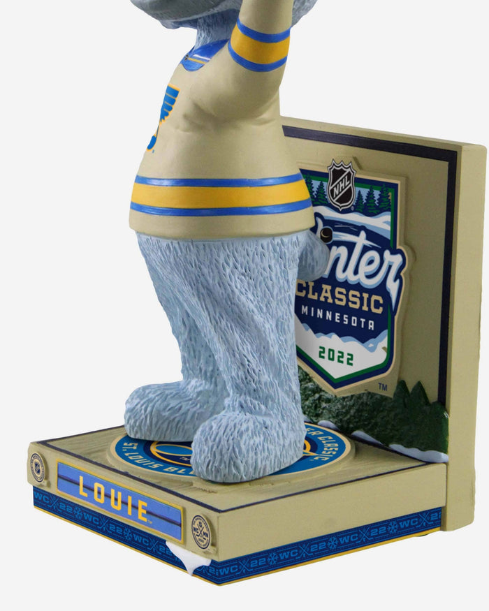 Louie St Louis Blues Mascot 2022 Winter Classic Bobblehead FOCO - FOCO.com