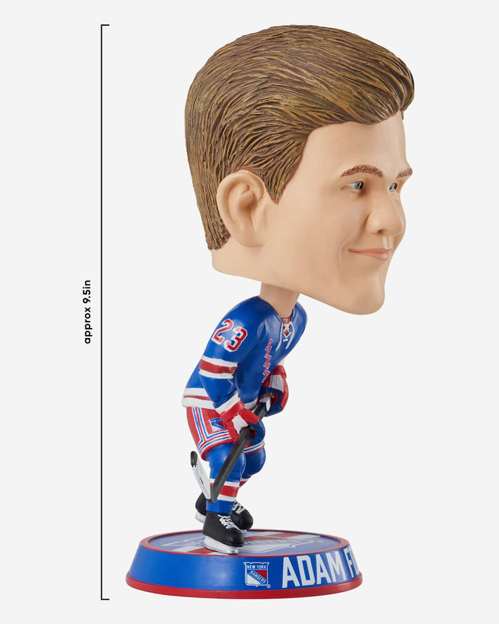 Adam Fox New York Rangers Bighead Bobblehead FOCO - FOCO.com