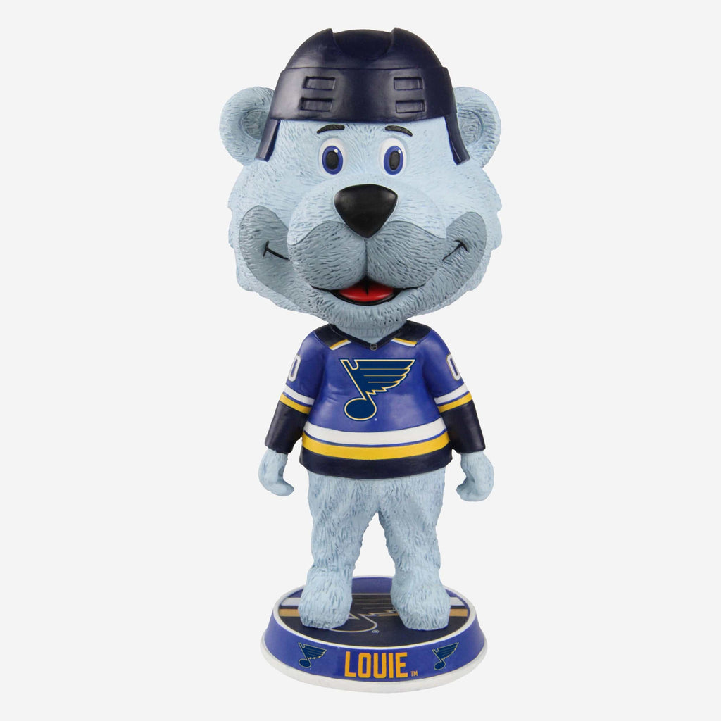 Louie St Louis Blues Mascot Bighead Bobblehead FOCO - FOCO.com