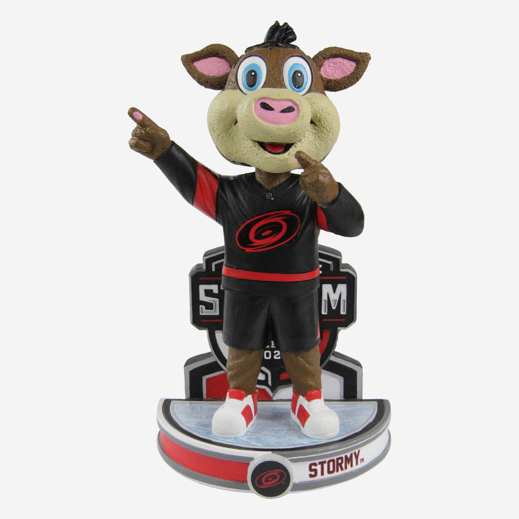 Stormy Carolina Hurricanes 2023 Stadium Series Mascot Bobblehead FOCO - FOCO.com