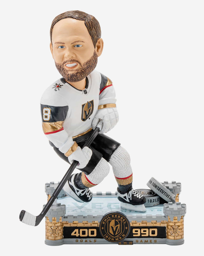 Phil Kessel Vegas Golden Knights 400 Goal Iron Man Bobblehead FOCO - FOCO.com