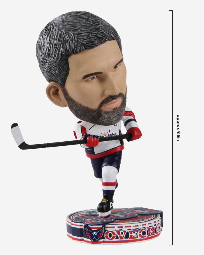 Alex Ovechkin Washington Capitals 800 Career Goals Bighead Bobblehead FOCO - FOCO.com