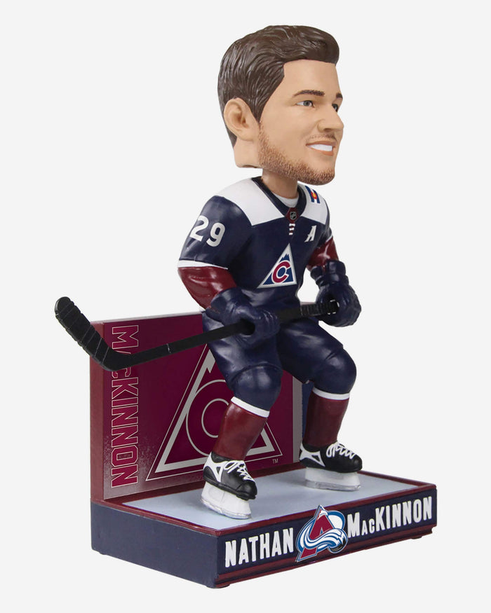 Nathan MacKinnon Colorado Avalanche Alternate Jersey Bobblehead FOCO - FOCO.com