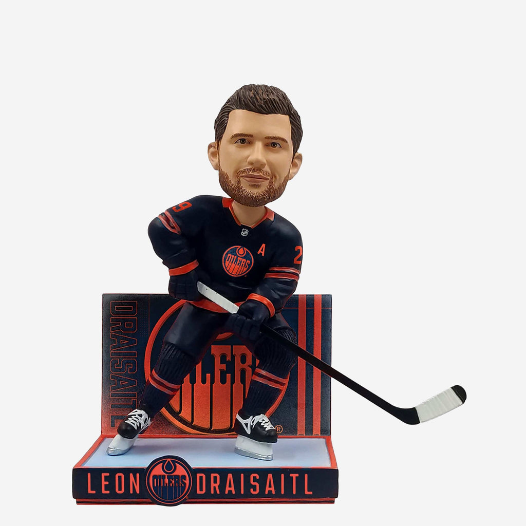 Leon Draisaitl Edmonton Oilers Alternate Jersey Bobblehead FOCO - FOCO.com