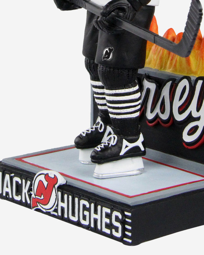 Jack Hughes New Jersey Devils Alternate Jersey Bobblehead FOCO - FOCO.com