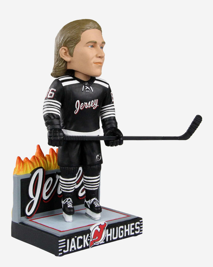 Jack Hughes New Jersey Devils Alternate Jersey Bobblehead FOCO - FOCO.com