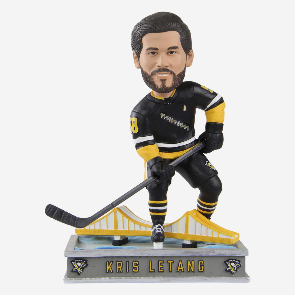 Kris Letang Pittsburgh Penguins Alternate Jersey Bobblehead FOCO - FOCO.com