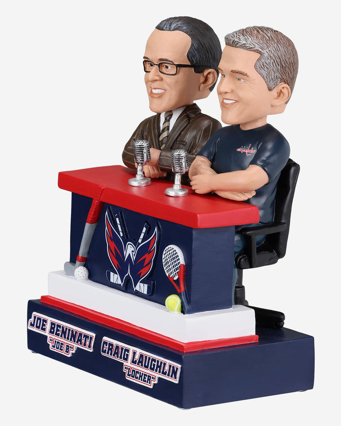 Craig Laughlin & Joe Beninati Washington Capitals Announcer Dual Bobblehead FOCO - FOCO.com