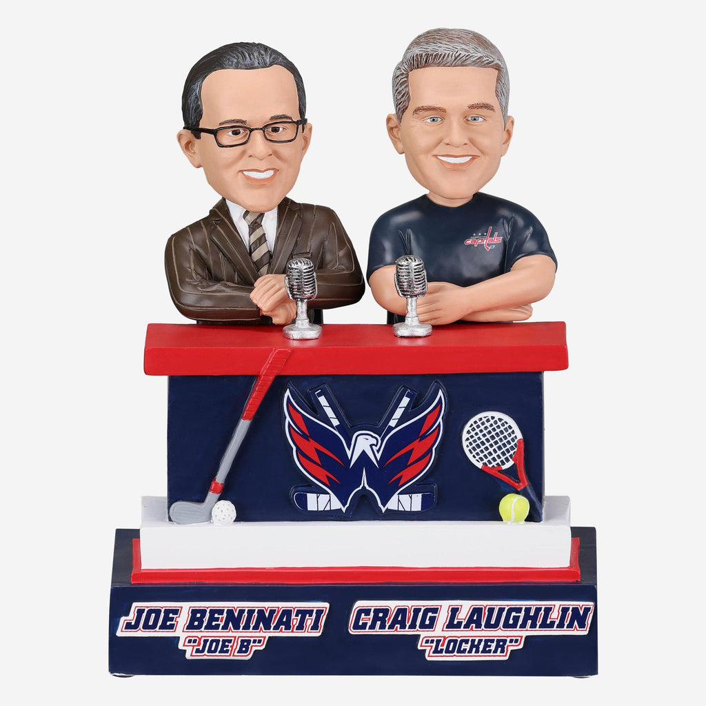 Craig Laughlin & Joe Beninati Washington Capitals Announcer Dual Bobblehead FOCO - FOCO.com