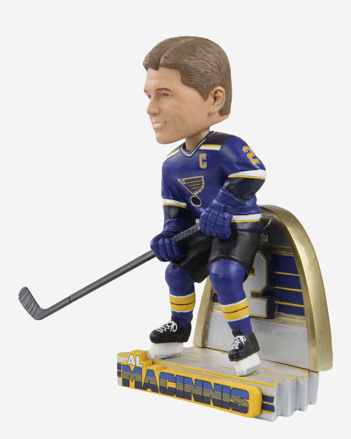 Al MacInnis St Louis Blues Arch Series Bobblehead FOCO - FOCO.com