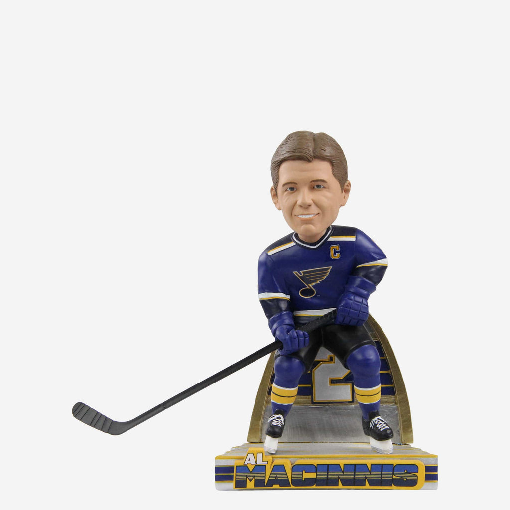 Al MacInnis St Louis Blues Arch Series Bobblehead FOCO - FOCO.com