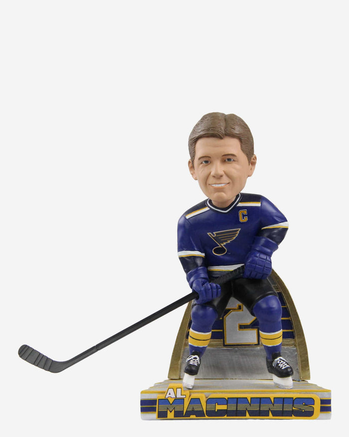 Al MacInnis St Louis Blues Arch Series Bobblehead FOCO - FOCO.com