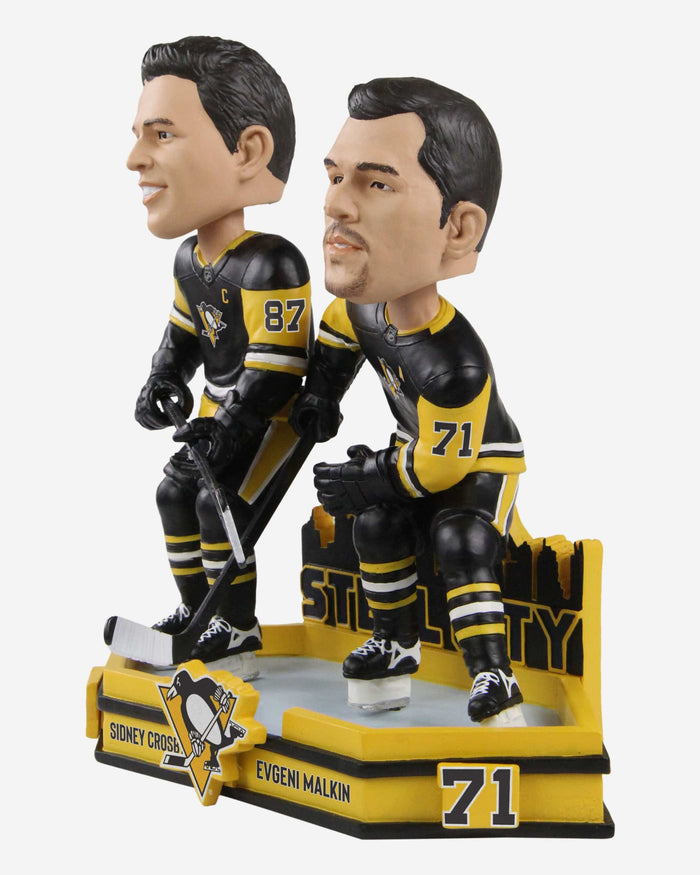 Sidney Crosby & Evgeni Malkin Pittsburgh Penguins Bobblemate Dual Bobblehead FOCO - FOCO.com