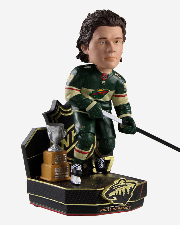 Kirill Kaprizov Minnesota Wild Calder Memorial Trophy Bobblehead FOCO - FOCO.com