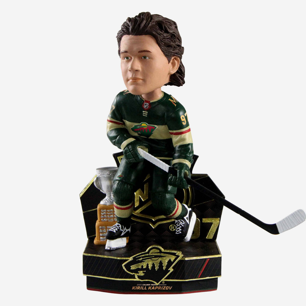 Kirill Kaprizov Minnesota Wild Calder Memorial Trophy Bobblehead FOCO - FOCO.com
