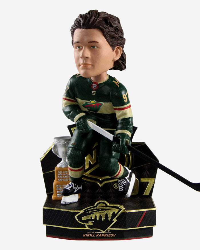 Kirill Kaprizov Minnesota Wild Calder Memorial Trophy Bobblehead FOCO - FOCO.com