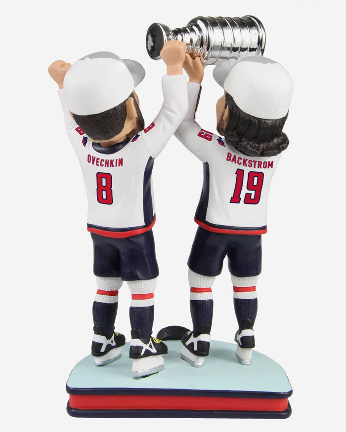 Alex Ovechkin & Nicklas Backstrom Washington Capitals Dual Champions Bobblehead FOCO - FOCO.com