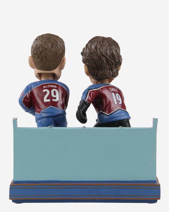 Joe Sakic & Nathan MacKinnon Colorado Avalanche Then And Now Bobblehead FOCO - FOCO.com