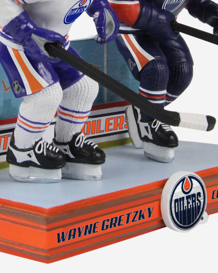 Wayne Gretzky & Connor McDavid Edmonton Oilers Then And Now Bobblehead FOCO - FOCO.com