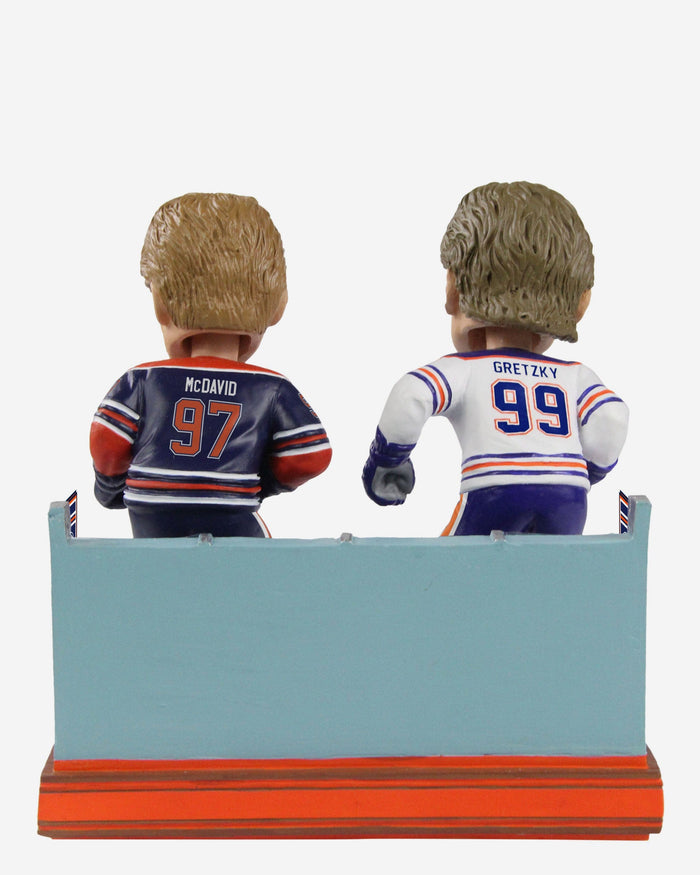 Wayne Gretzky & Connor McDavid Edmonton Oilers Then And Now Bobblehead FOCO - FOCO.com