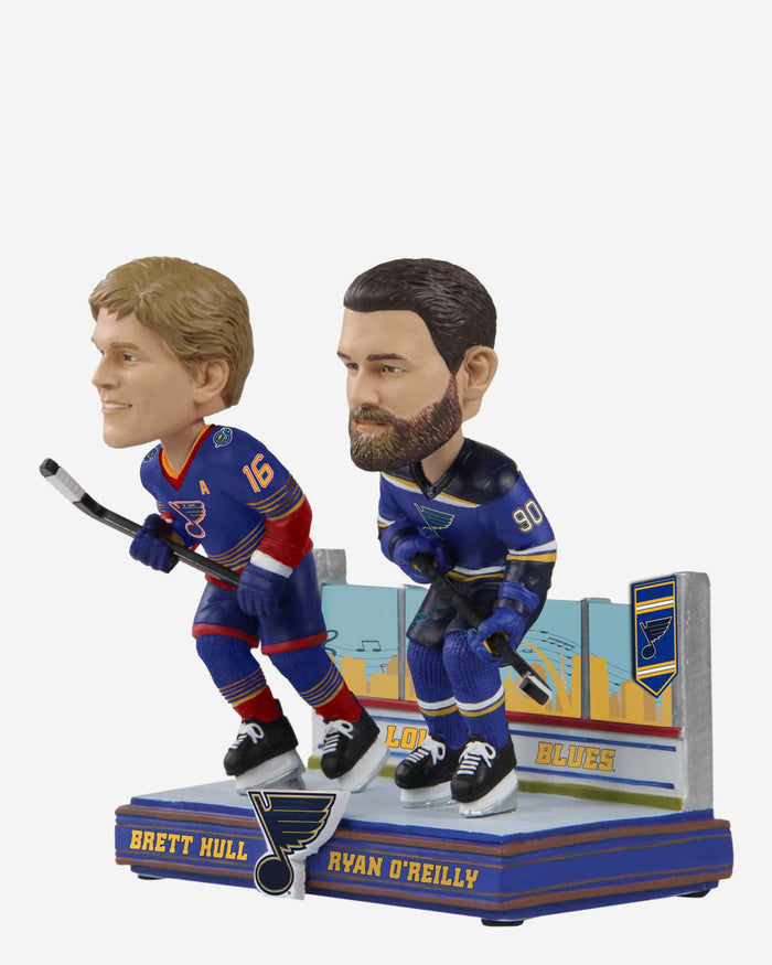 Brett Hull & Ryan O'Reilly St Louis Blues Then And Now Bobblehead FOCO - FOCO.com