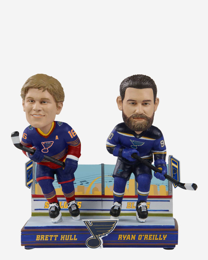 Brett Hull & Ryan O'Reilly St Louis Blues Then And Now Bobblehead FOCO - FOCO.com