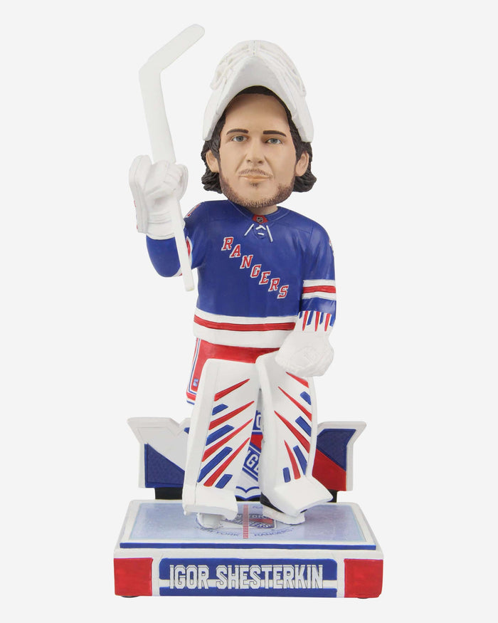 Igor Shesterkin New York Rangers Gamebreaker Bobblehead FOCO - FOCO.com