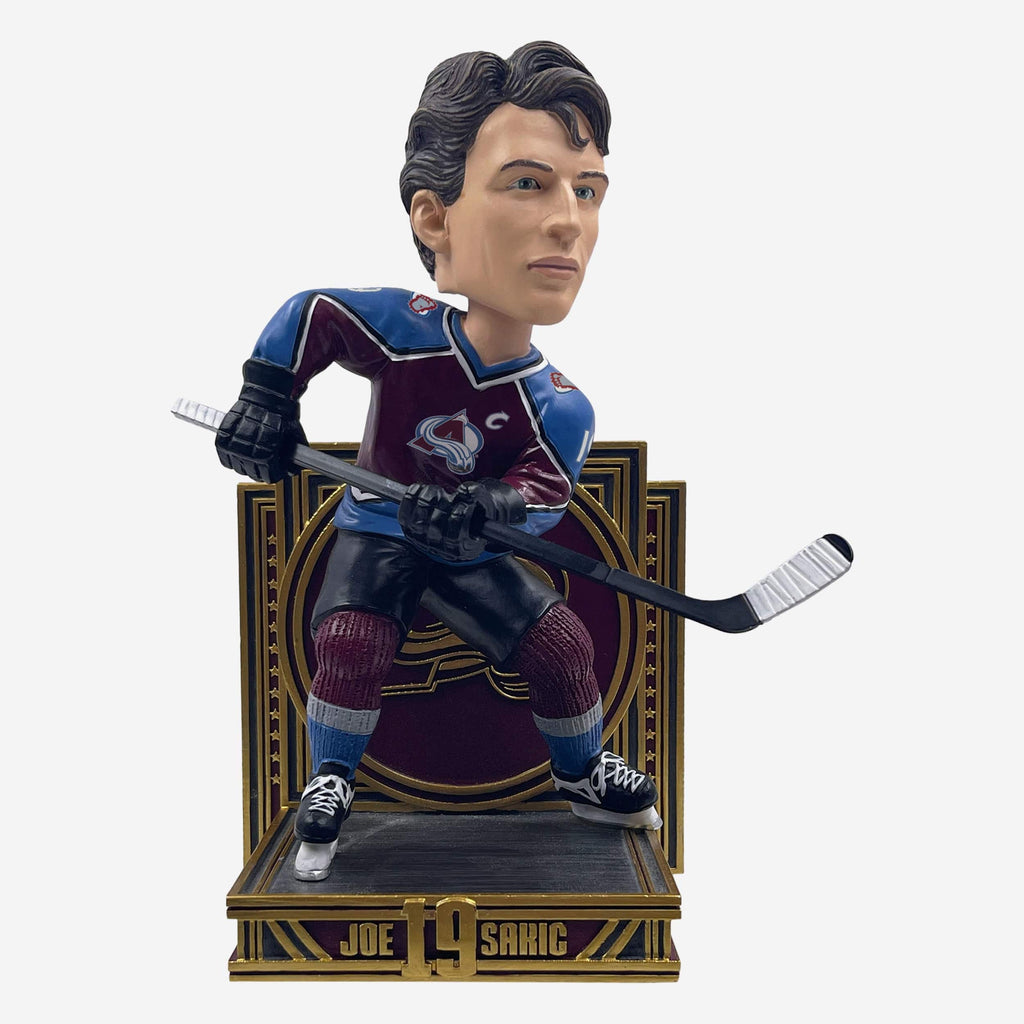 Joe Sakic Colorado Avalanche Career Retrospective Bobblehead FOCO - FOCO.com