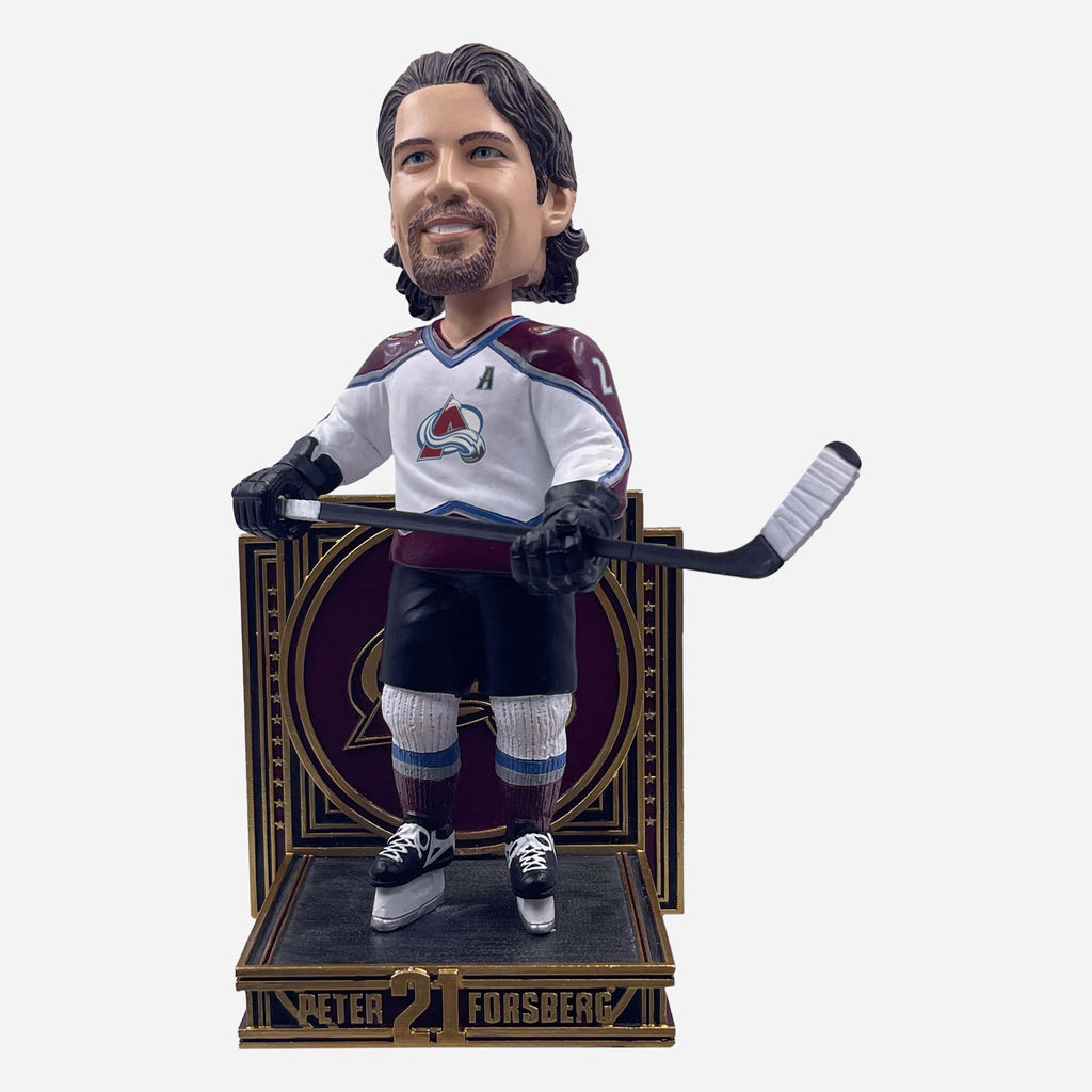 Peter Forsberg Colorado Avalanche Career Retrospective Bobblehead FOCO - FOCO.com