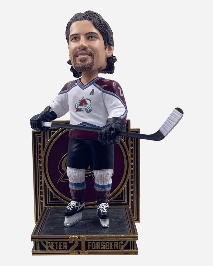 Peter Forsberg Colorado Avalanche Career Retrospective Bobblehead FOCO - FOCO.com