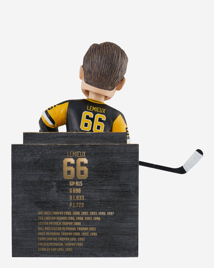 Mario Lemieux Pittsburgh Penguins Career Retrospective Bobblehead FOCO - FOCO.com