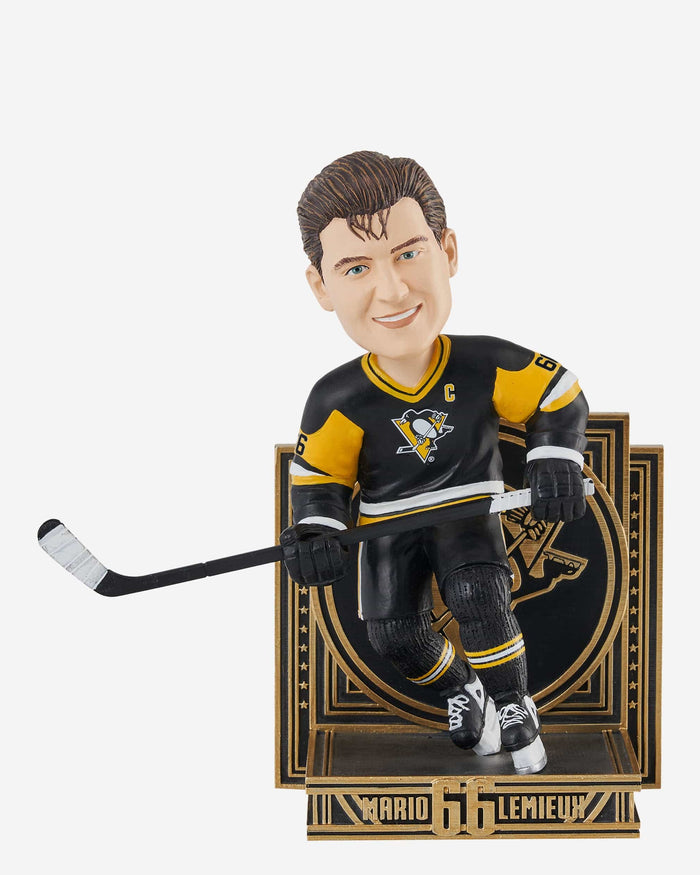 Mario Lemieux Pittsburgh Penguins Career Retrospective Bobblehead FOCO - FOCO.com