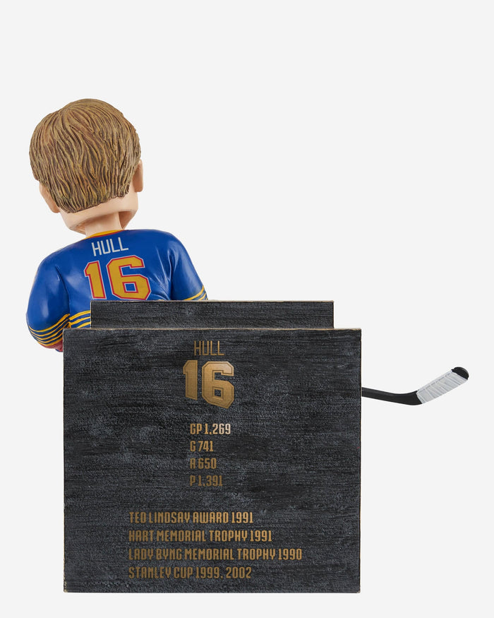 Brett Hull St Louis Blues Career Retrospective Bobblehead FOCO - FOCO.com